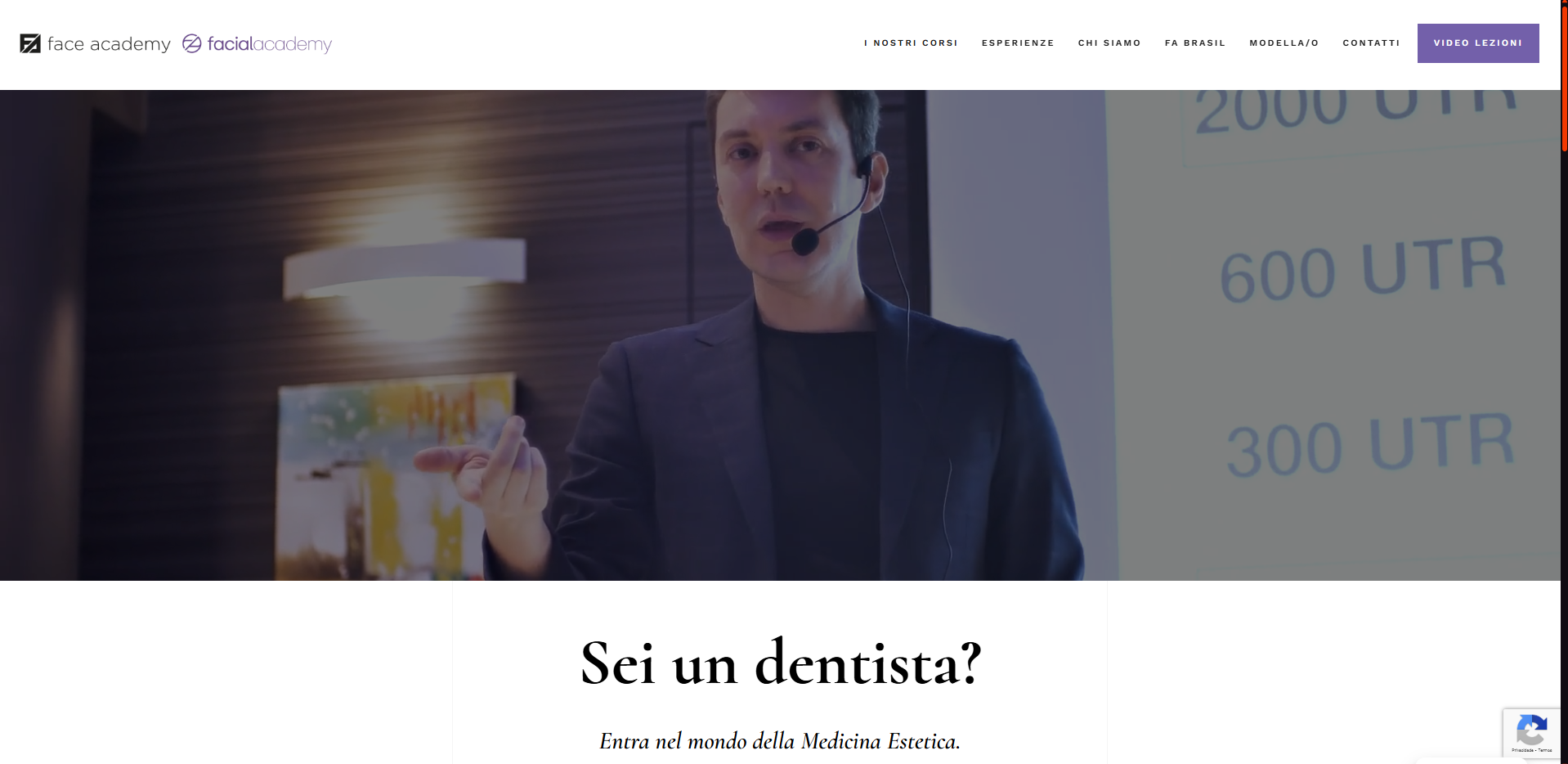 Sito web - Face Academy Italia